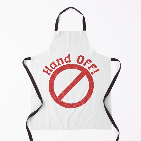 Item preview, Hand Off Red Prohibition Sign Protest designed and sold by drchzak.