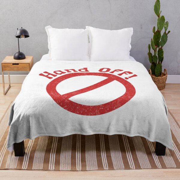 Item preview, Hand Off Red Prohibition Sign Protest  designed and sold by drchzak.