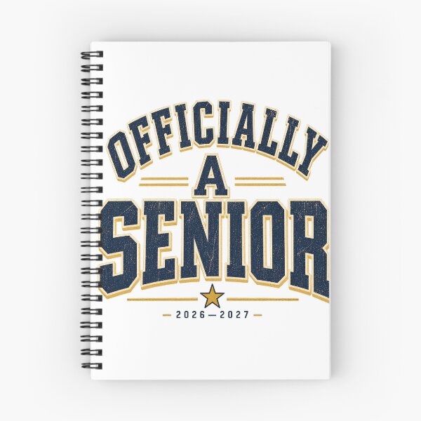 Item preview, Officially A Senior 2027 designed and sold by Doodle Souq.