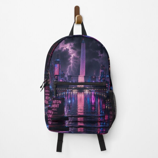 Item preview, Washington DC Cyberpunk | Neon Atlas Special Edition designed and sold by NSAstore.