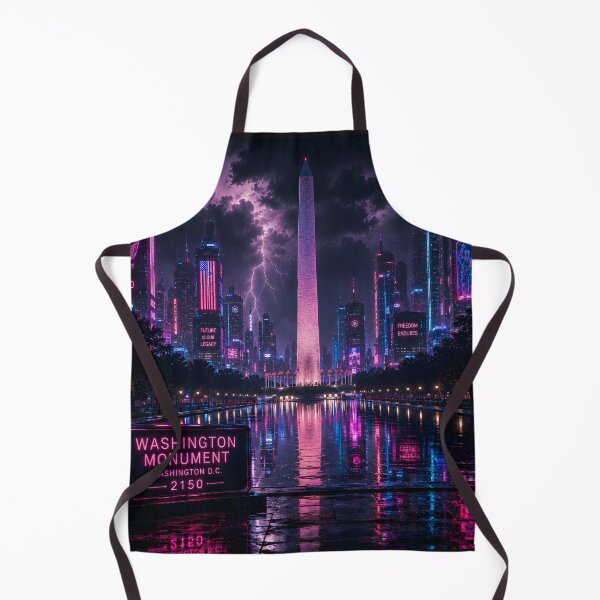 Item preview, Washington DC Cyberpunk  | Neon Atlas Special Edition designed and sold by NSAstore.