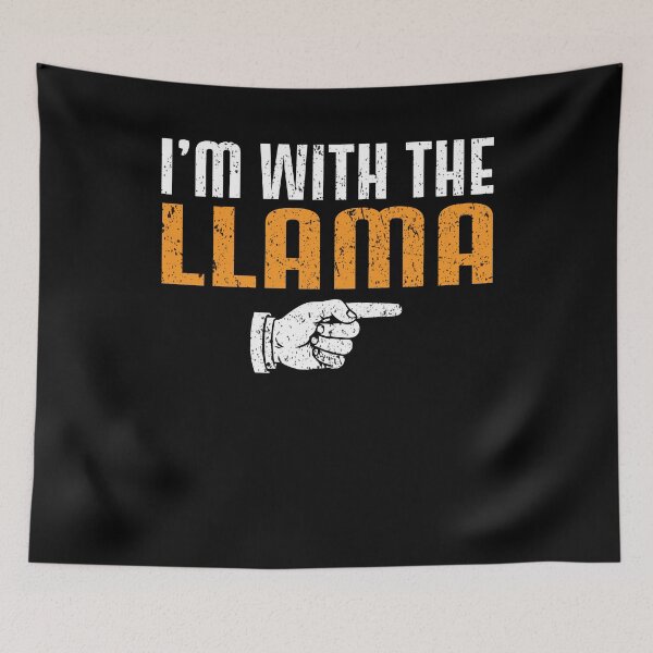 Item preview, I'm With The LLAMA Matching Couple Halloween designed and sold by mdmahabubur.