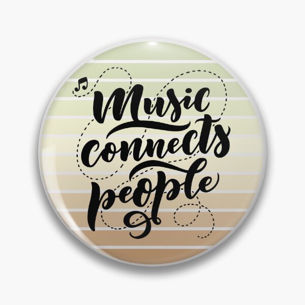 Item preview, Music Connects People designed and sold by FanFest.