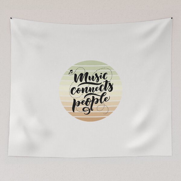 Item preview, Music Connects People designed and sold by FanFest.