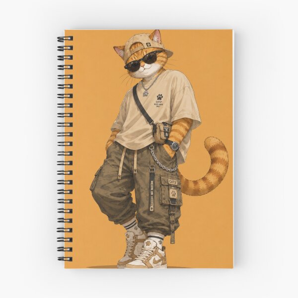 Item preview, Catrio NextGen Ginger Cat Flexing Streetwear designed and sold by Mindworx21.