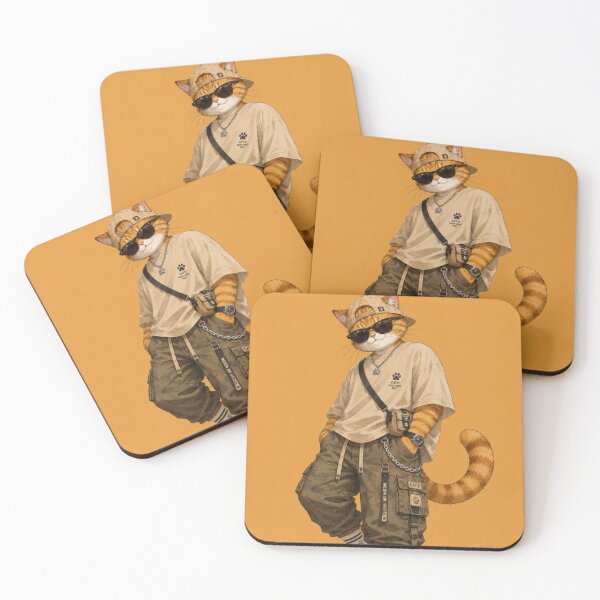 Item preview, Catrio NextGen Ginger Cat Flexing Streetwear designed and sold by Mindworx21.