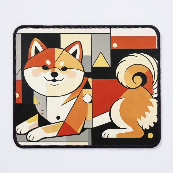 Item preview, cubist animal artwork designed and sold by forget45studio.