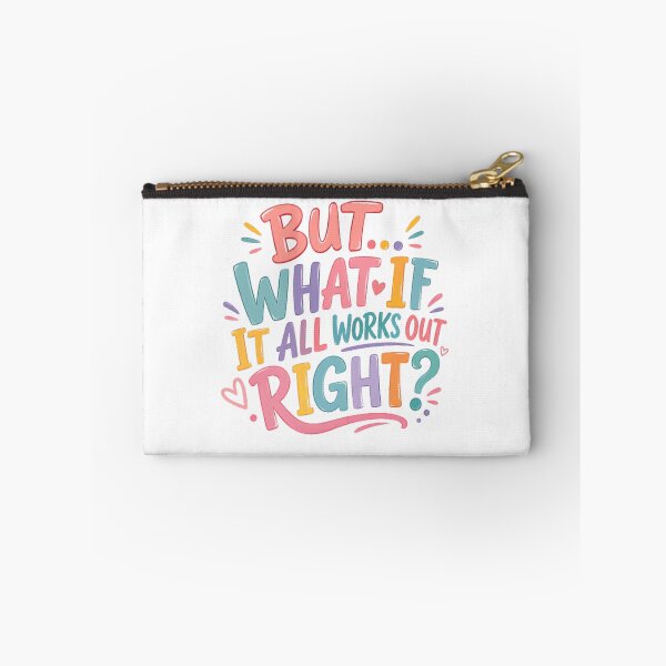 Item preview, But What If It All Works Out Right Positive Thinking Motivational Mindset designed and sold by RetroMini2026.