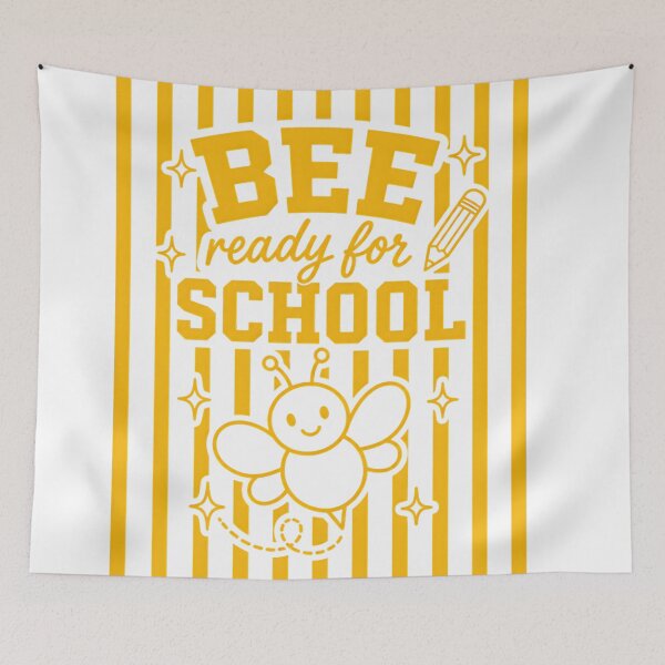 Item preview, Bee Ready For School Retro Design designed and sold by MOCH- ART.