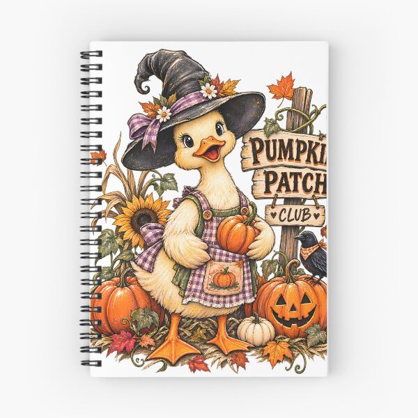 Item preview, Pumpkin Patch Duck Halloween Vintage Fall T-Shirt designed and sold by ARTwy.