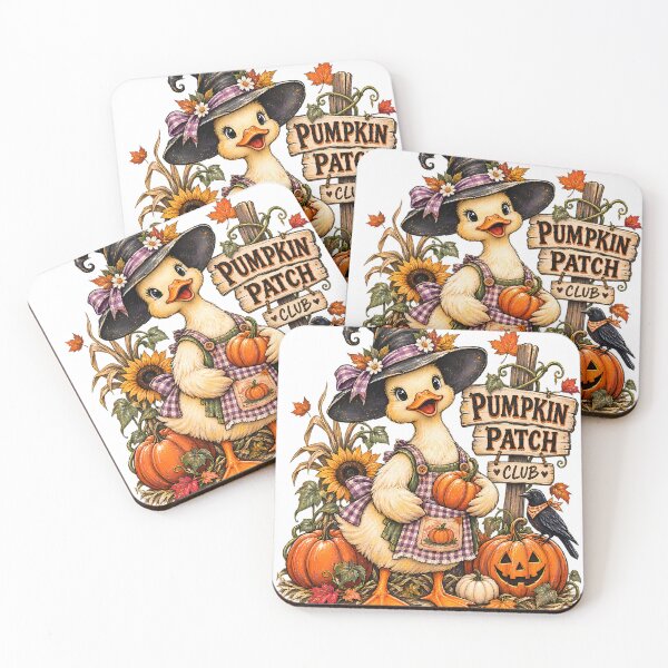 Item preview, Pumpkin Patch Duck Halloween Vintage Fall T-Shirt designed and sold by Vireltoo.
