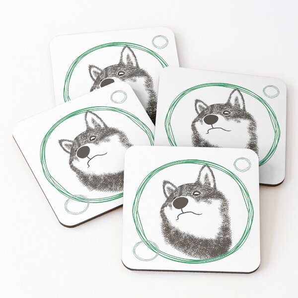Item preview, Shiba Inu in the Bubble - Green designed and sold by ShibaCruise-On.