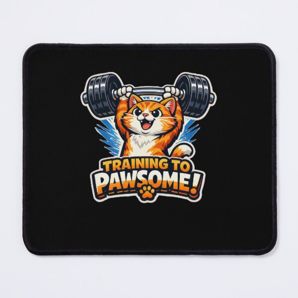 Item preview, Funny Gym Cat – I Lifted Once, I’m Done - Sarcastic Gym Cat Lover Design designed and sold by AYACHI90.