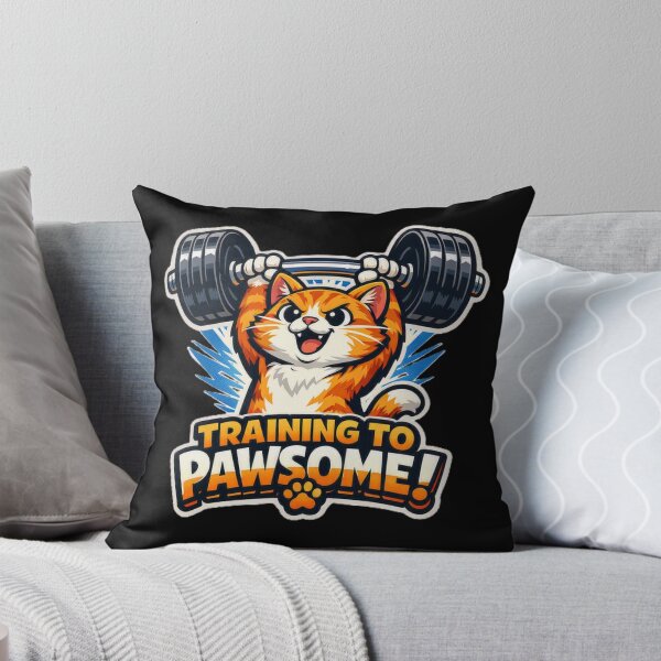 Item preview, Funny Gym Cat – I Lifted Once, I’m Done - Sarcastic Gym Cat Lover Design designed and sold by AYACHI90.