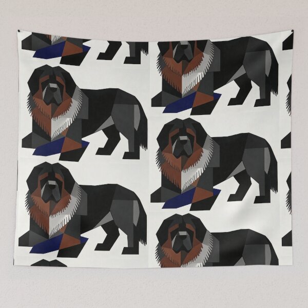 Item preview, cubist animal artwork designed and sold by forget45studio.