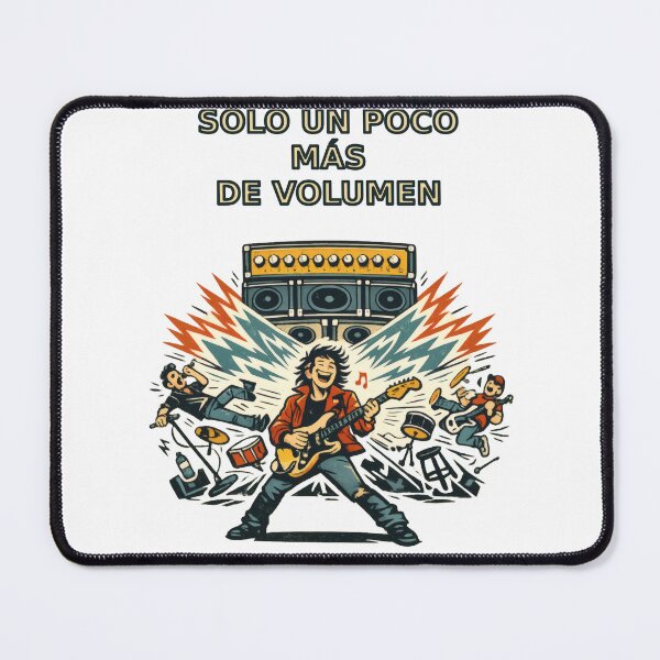 Item preview, Just a Little More Volume - Rock Guitarist T-Shirt - Musician Gift - Amplifier Humor designed and sold by ImaginariaEstudioShop.
