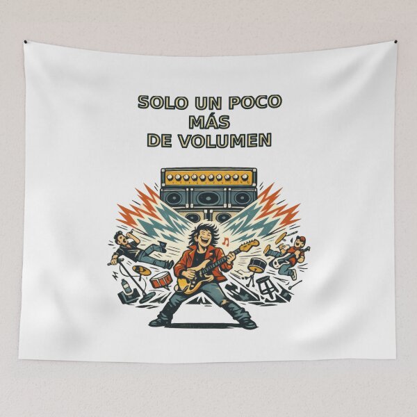 Item preview, Just a Little More Volume - Rock Guitarist T-Shirt - Musician Gift - Amplifier Humor designed and sold by ImaginariaEstudioShop.