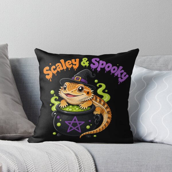 Item preview, Scaley & Spooky Shirt, Bearded Dragon Witch Comfort Colors® Tee, Funny Reptile Owner Halloween Graphic designed and sold by TshirtsLabs.