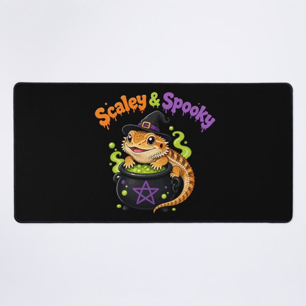 Item preview, Scaley & Spooky Shirt, Bearded Dragon Witch Comfort Colors® Tee, Funny Reptile Owner Halloween Graphic designed and sold by TshirtsLabs.