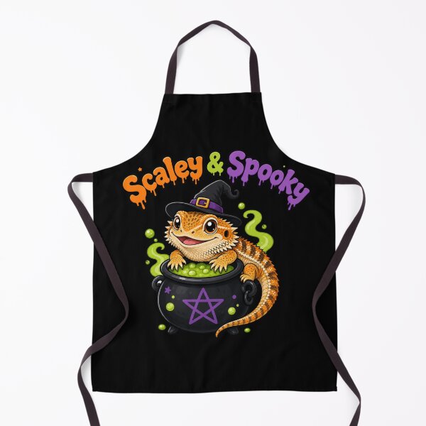 Item preview, Scaley & Spooky Shirt, Bearded Dragon Witch Comfort Colors® Tee, Funny Reptile Owner Halloween Graphic designed and sold by TshirtsLabs.