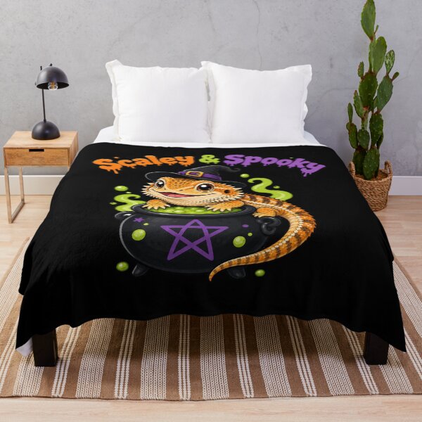 Item preview, Scaley & Spooky Shirt, Bearded Dragon Witch Comfort Colors® Tee, Funny Reptile Owner Halloween Graphic designed and sold by TshirtsLabs.