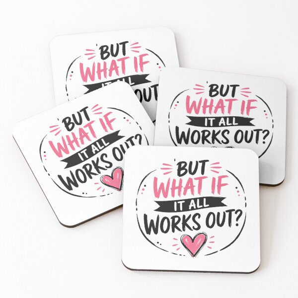 Item preview, But What If It All Works Out? Positive Thinking Motivation Inspiration Encouragement designed and sold by RetroMini2026.