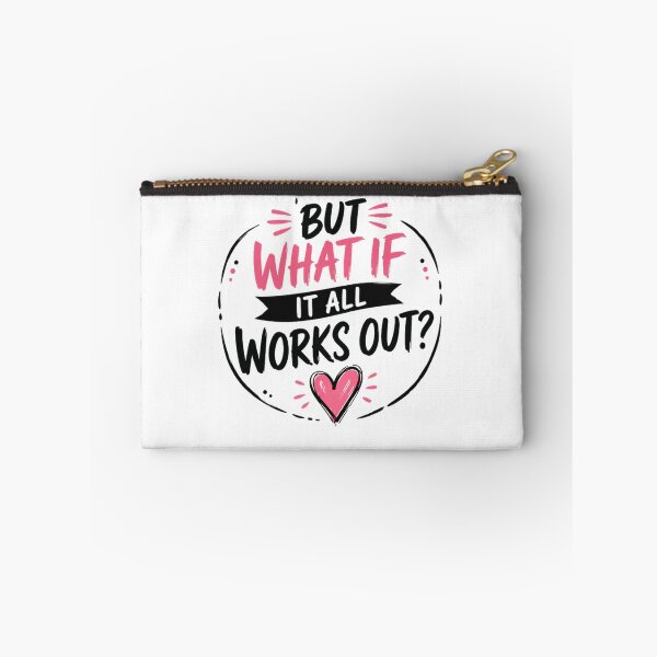 Item preview, But What If It All Works Out? Positive Thinking Motivation Inspiration Encouragement designed and sold by RetroMini2026.
