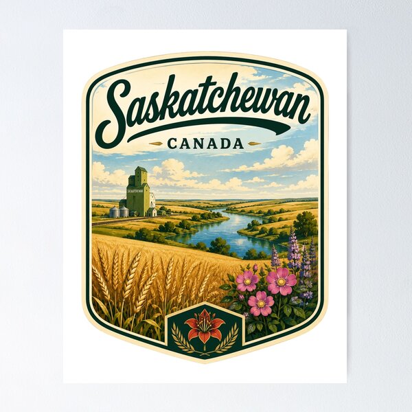 Item preview, Saskatchewan Canada  designed and sold by PamLeeDesign.