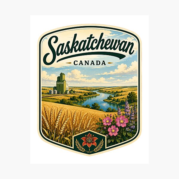 Item preview, Saskatchewan Canada  designed and sold by PamLeeDesign.