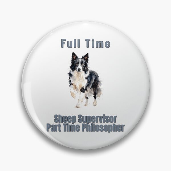 Item preview, Border Collie Sheep Herder Funny Watercolour Tee designed and sold by NatureUnleashed.