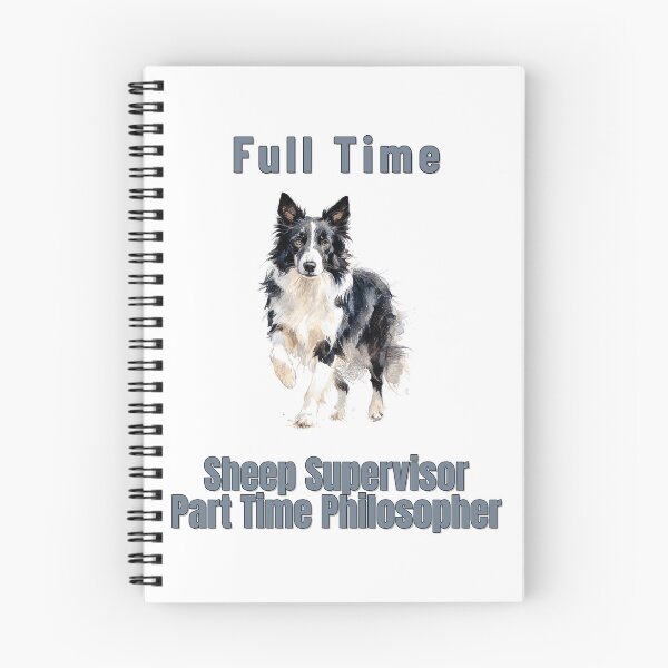 Item preview, Border Collie Sheep Herder Funny Watercolour Tee designed and sold by NatureUnleashed.