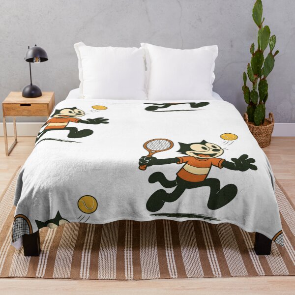 Item preview, VINTAGE CAT PLAYS TENNIS designed and sold by infinitearte.