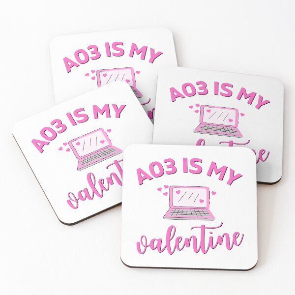 Item preview, Fangirl Life - AO3 Is My Valentine designed and sold by humnoo.