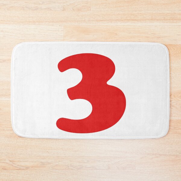 Item preview, Red Number Sets - 3 (Three)  designed and sold by Bad Zombie .