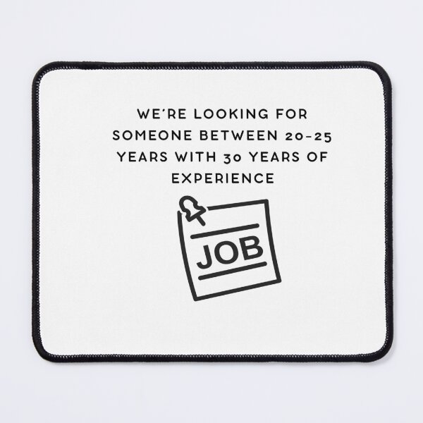 Item preview, Work experience joke design by Studio Chic designed and sold by Studio Chic by Rooh.
