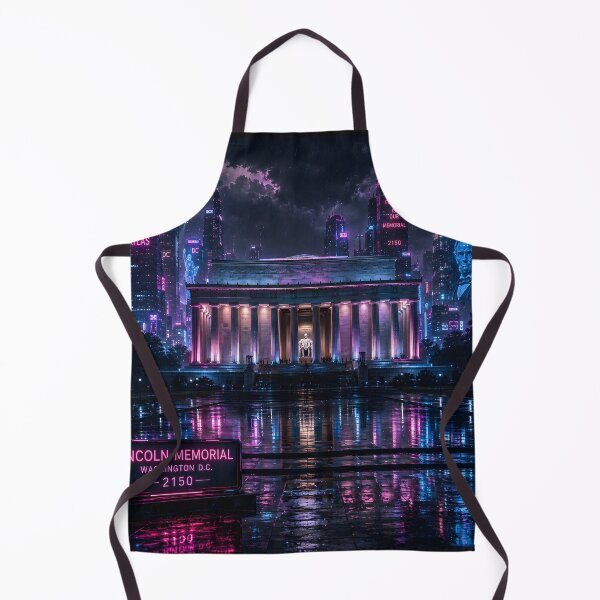 Item preview, Washington DC Cyberpunk  | Neon Atlas Special Edition designed and sold by NSAstore.
