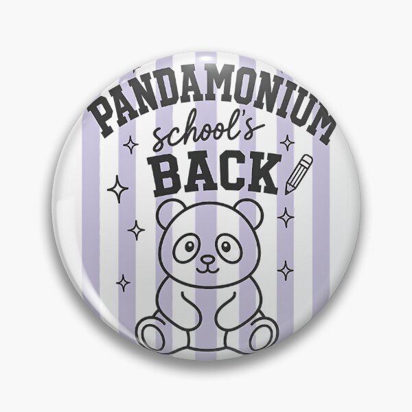 Item preview, Pandamonium School's Back Retro Shirt designed and sold by MOCH- ART.