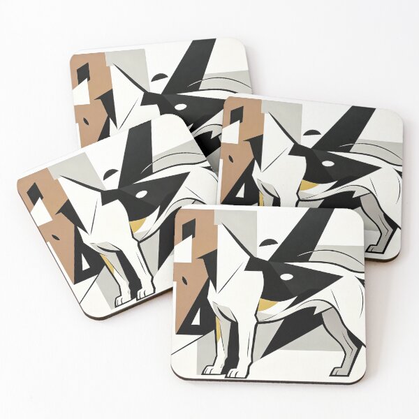 Item preview, cubist animal artwork designed and sold by forget45studio.