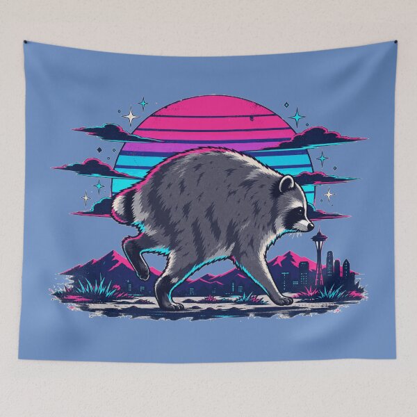 Item preview, Jimothy The Raccoon designed and sold by KungPowUnicorn.