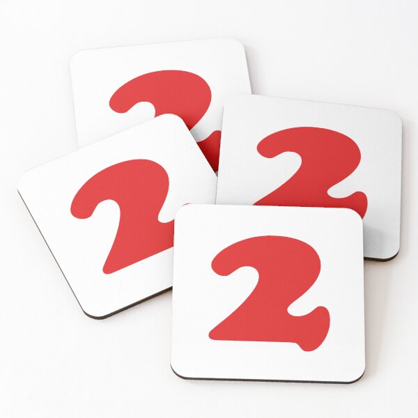 Item preview, Red Number Sets - 2 (Two)  designed and sold by Bad Zombie .