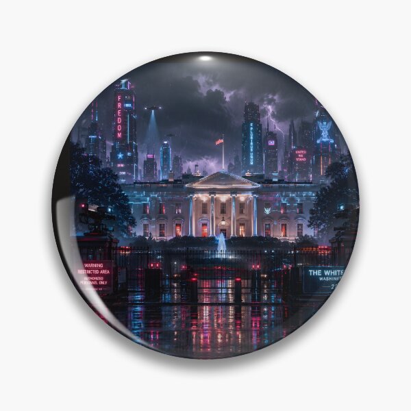 Item preview, Washington DC Cyberpunk  | Neon Atlas Special Edition designed and sold by NSAstore.