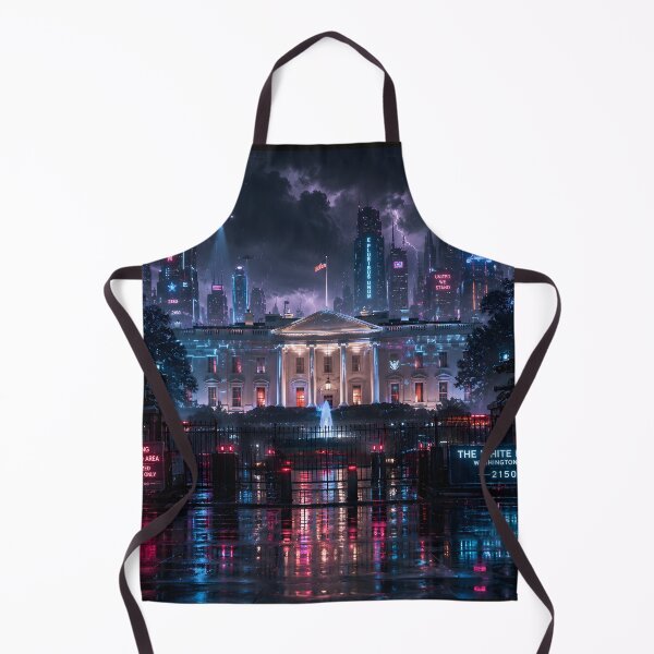 Item preview, Washington DC Cyberpunk  | Neon Atlas Special Edition designed and sold by NSAstore.
