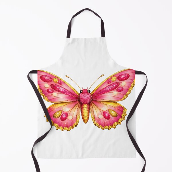 Item preview, Beautiful Pink and Gold Butterfly Illustration. designed and sold by AmirArtisanVibe.