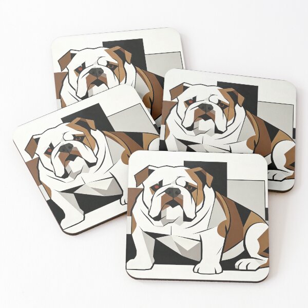 Item preview, cubist animal artwork designed and sold by forget45studio.