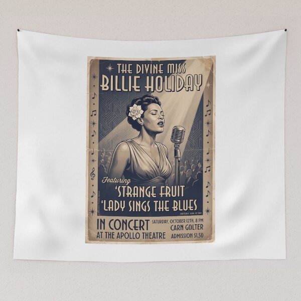 Item preview, Divine Miss Billie Holiday designed and sold by Theodor Decker.