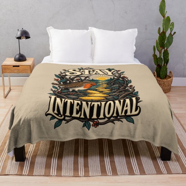 Item preview, Stay Intentional – Robin on the Golden Path designed and sold by VioVibe.