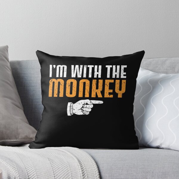 Item preview, I'm With The MONKEY Matching Couple Halloween designed and sold by mdmahabubur.