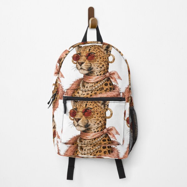 Item preview, Fashion Leopard Queen | Chic Leopard Portrait Art designed and sold by DailyDoodlesBySumbul.
