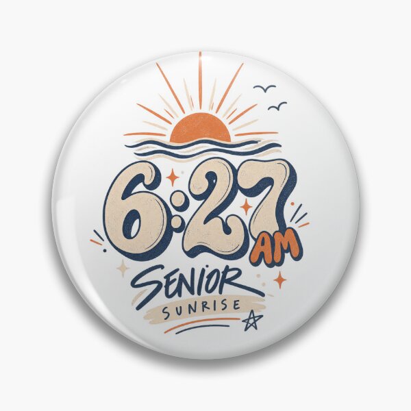 Item preview, Senior Sunrise 6:27 designed and sold by Doodle Souq.