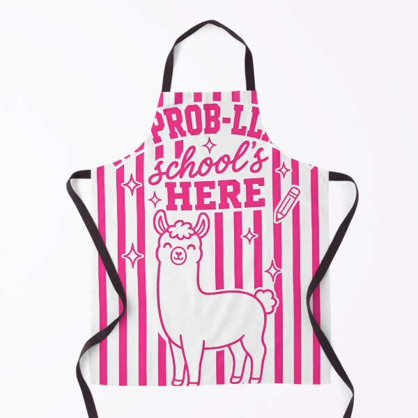 Item preview, No Prob-Llama School's Here Retro Shirt designed and sold by MOCH- ART.